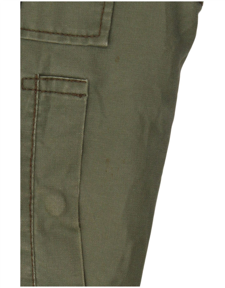 G-Star muška bomber jakna s kapuljačom UK 40 Large kaki pamuk