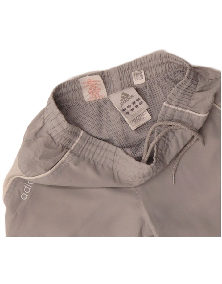 ADIDAS kratke sportske bermude s grafičkim motivima za dječake 15-16 godina, sive boje