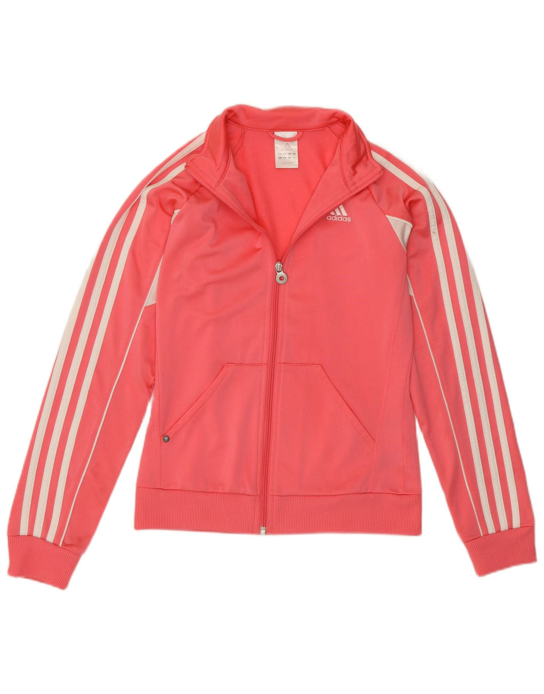 Adidas ženska gornja jakna za trenirku UK 10 mali ružičasti poliester