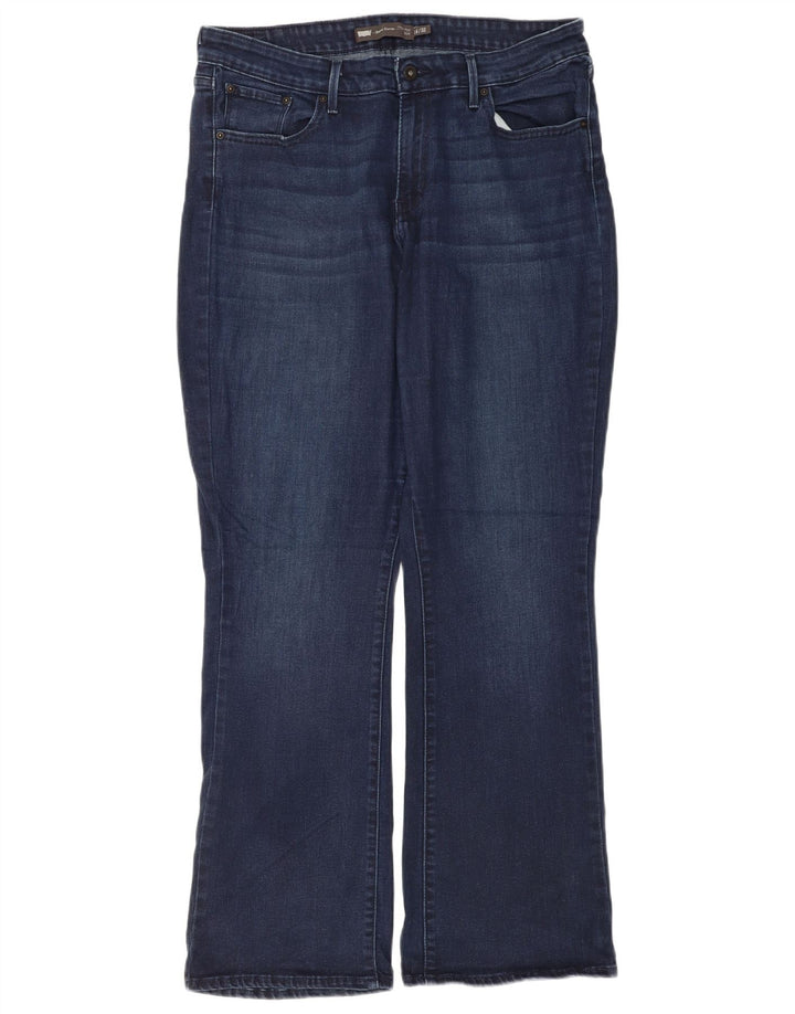 Levi's ženske demi curve traperice veličine 14 velike W32 L32 tamnoplave
