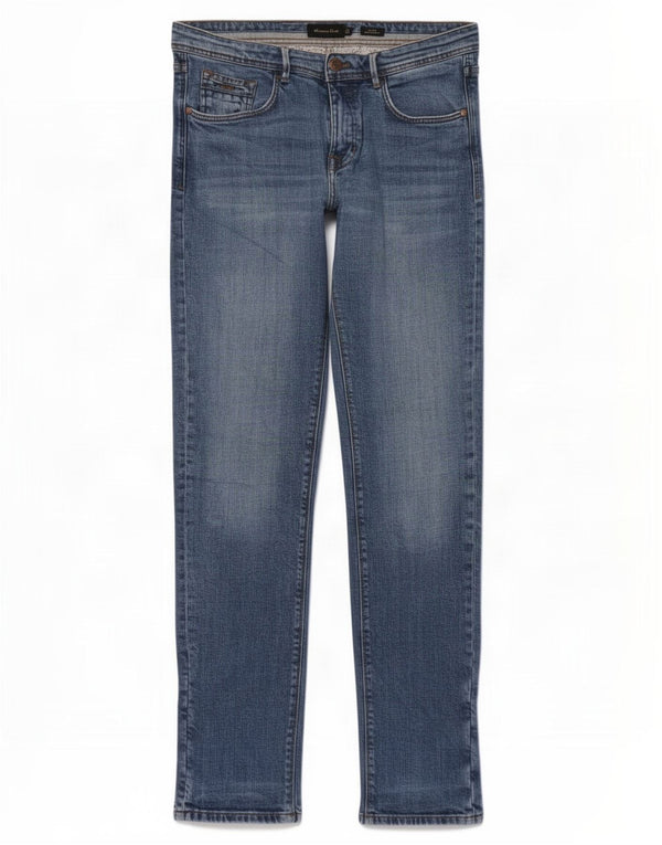 Massimo Dutti Mens Slim Jeans EU 40 Medium W31 L32 Blue
