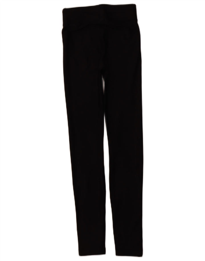 UNDER ARMOUR Ženske Heat Gear Leggings UK 4 XS crni poliester