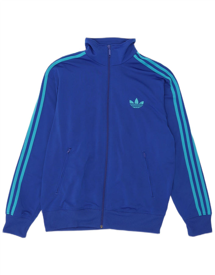 Adidas muška trenirka velika jakna od plavog poliestera