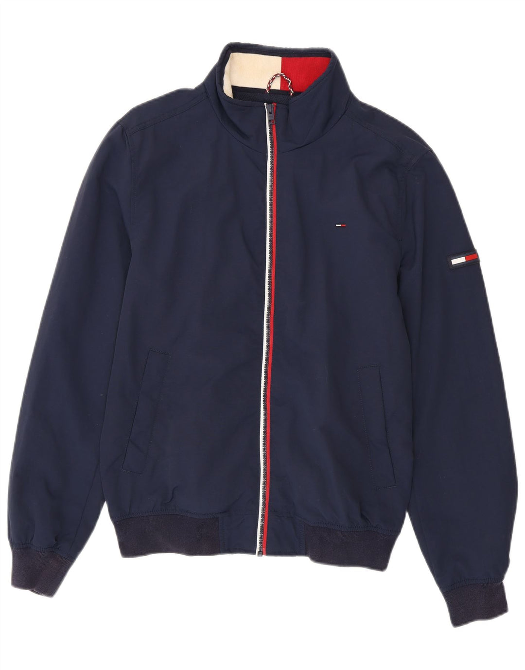 Muška bombaška jakna Tommy Hilfiger UK 38 srednje tamnoplavi poliamid