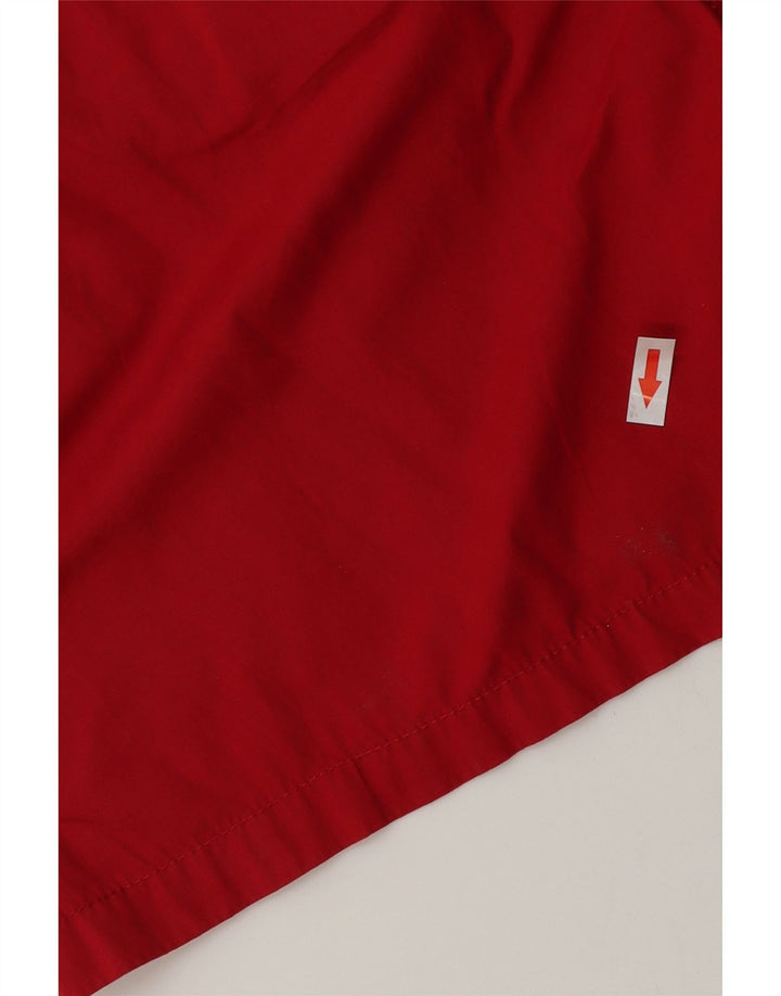 FILA ženske kratke hlače za plivanje s grafičkim motivima UK 18 XL, crveni poliester