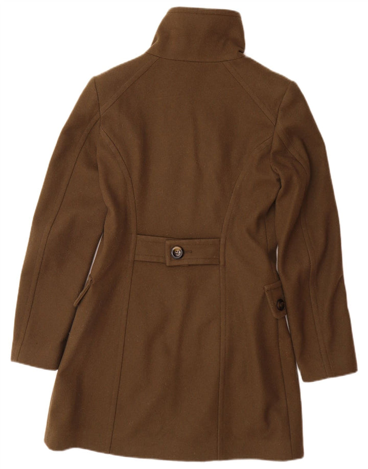 BENETTON ženski kaput UK 8 Small Brown Wool