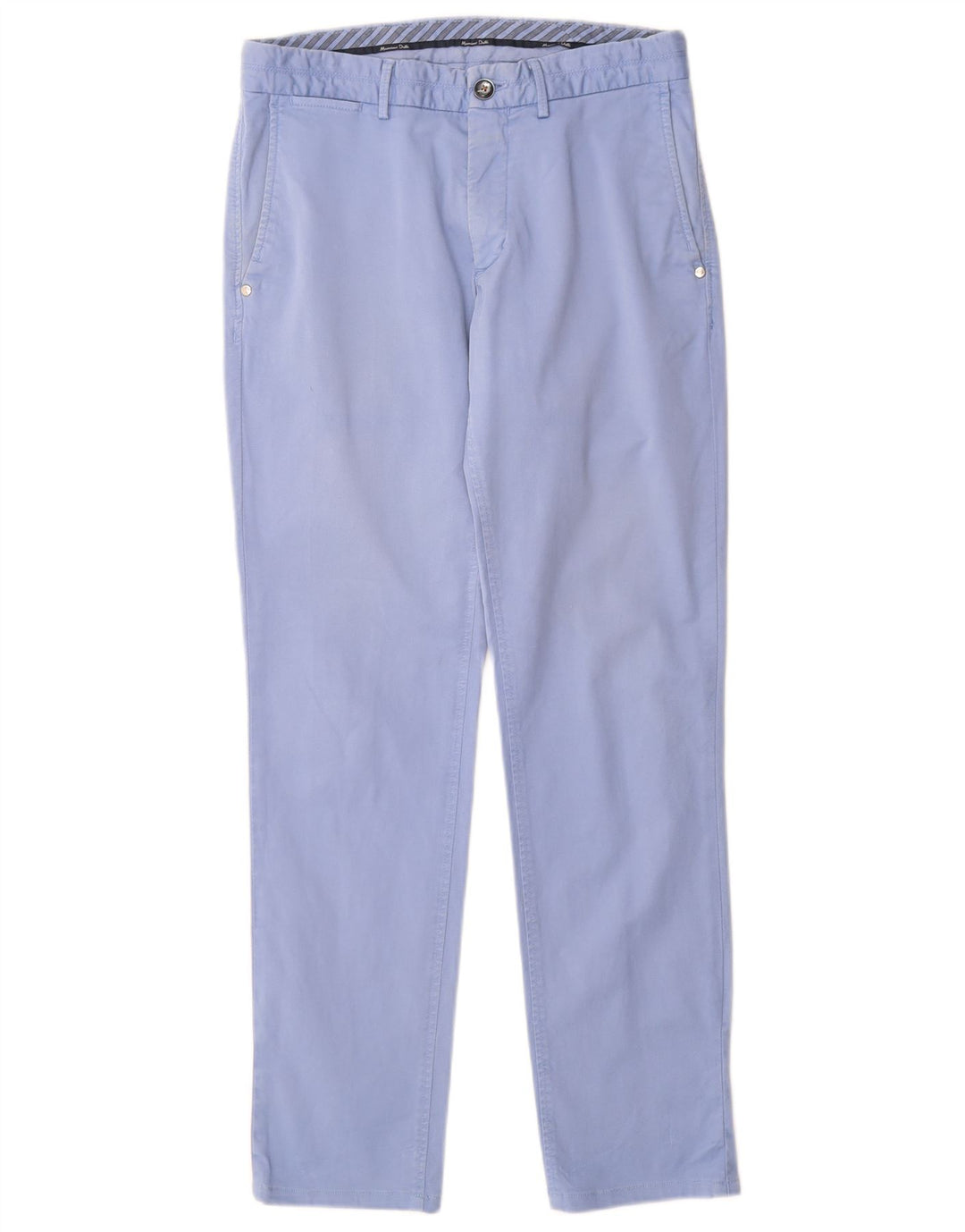 MASSIMO DUTTI Muške uske chino hlače EU 38 Male W30 L30 Plave
