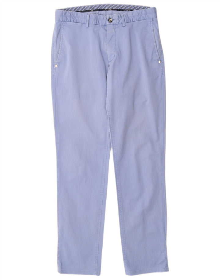 MASSIMO DUTTI Muške uske chino hlače EU 38 Male W30 L30 Plave