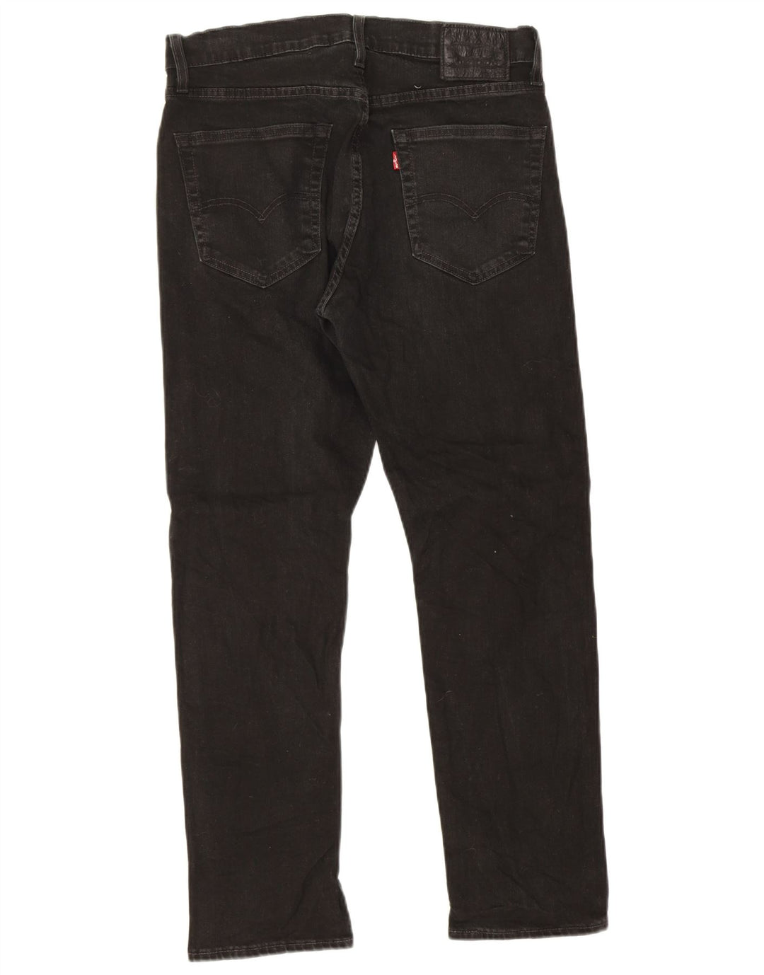 Levi's ženske ravne traperice W32 L30 crni pamuk