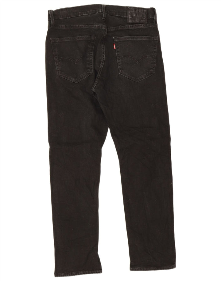 Levi's ženske ravne traperice W32 L30 crni pamuk