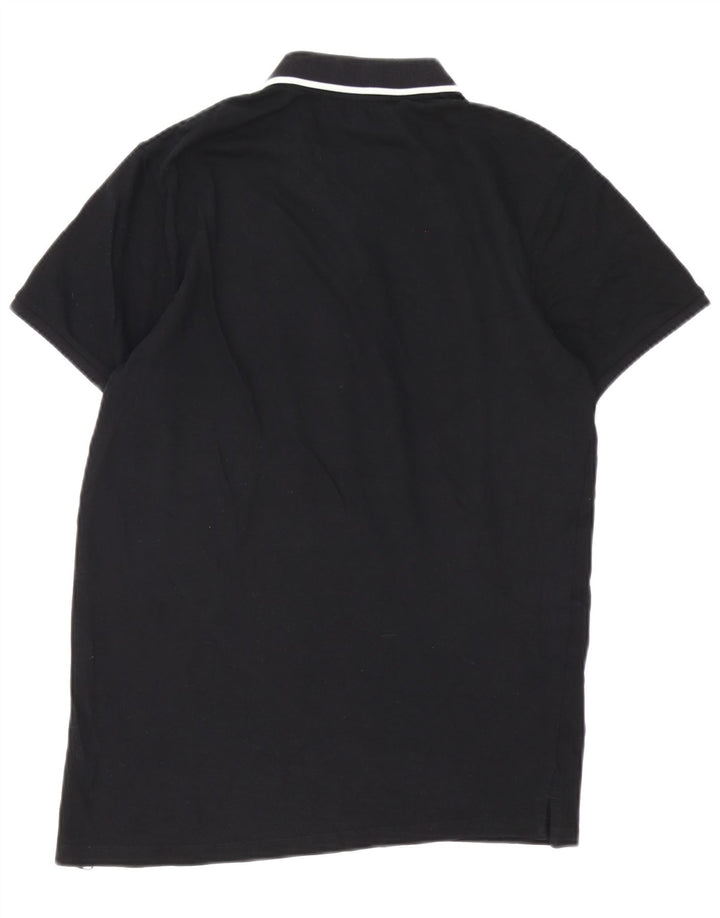 Jack & Jones muška polo majica Srednje crni pamuk