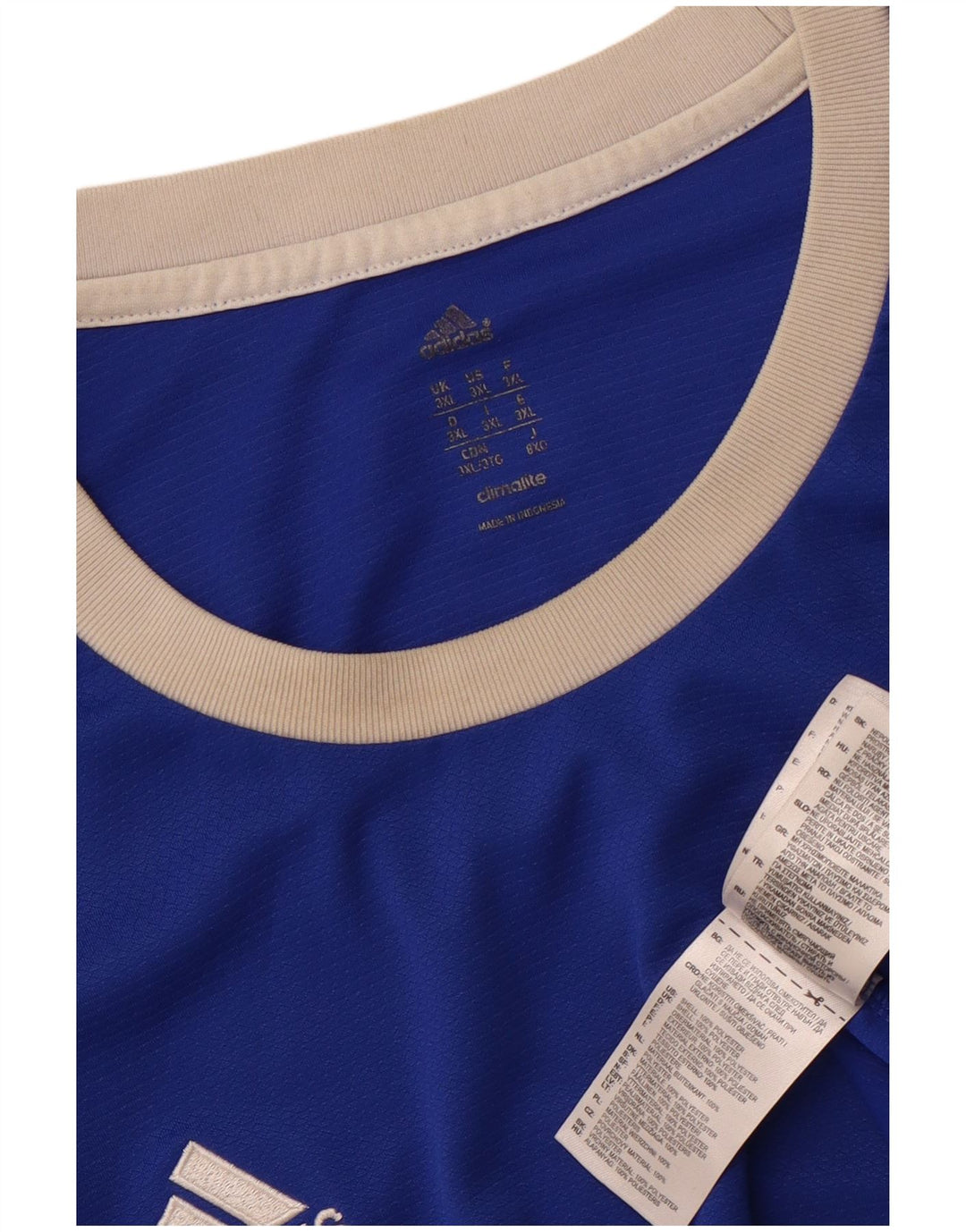 Adidas muška majica Climalite Top 3XL plavi poliester