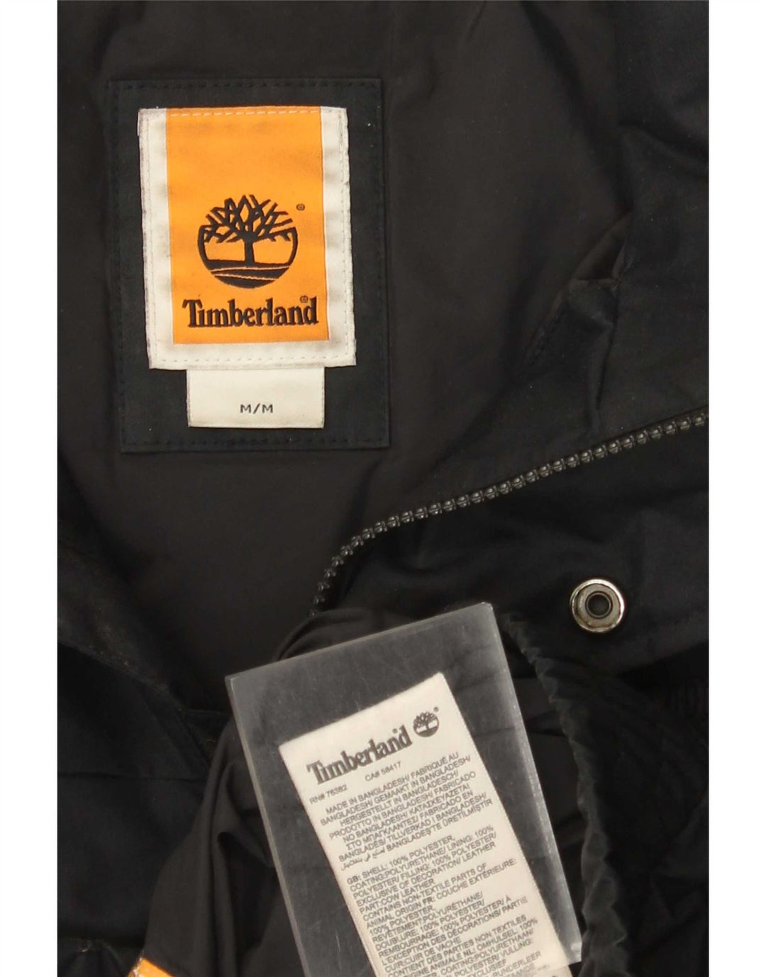 Timberland muška bomber jakna UK 38 srednji crni poliester
