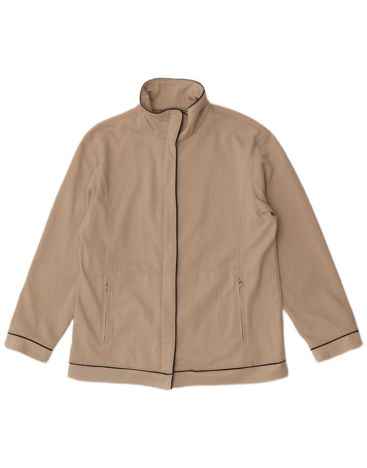 Lotto ženska gornja jakna prevelike trenirke UK 10 Small Beige