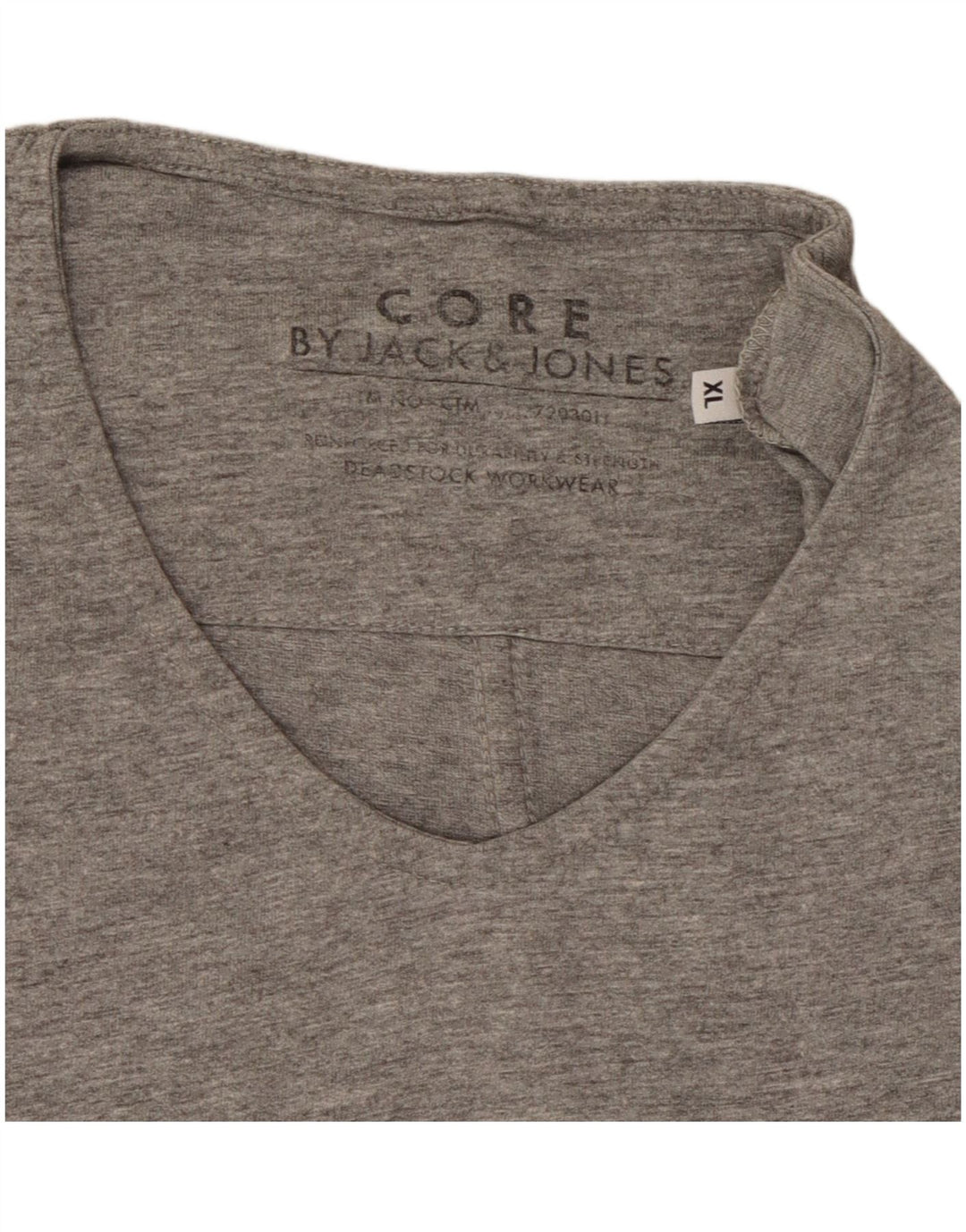 Jack & Jones muška majica kratkih rukava XL siva s pjegama