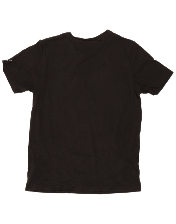 Puma muška majica s grafičkim motivima Mala crna cvjetna pamučna priroda