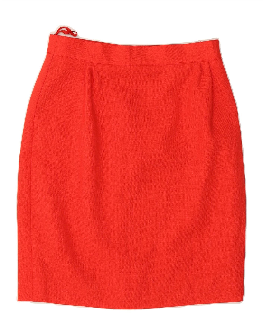 VINTAGE Womens Pencil Skirt W26 Small Red Acetate Vintage Vintage and Second-Hand Vintage from Messina Hembry 