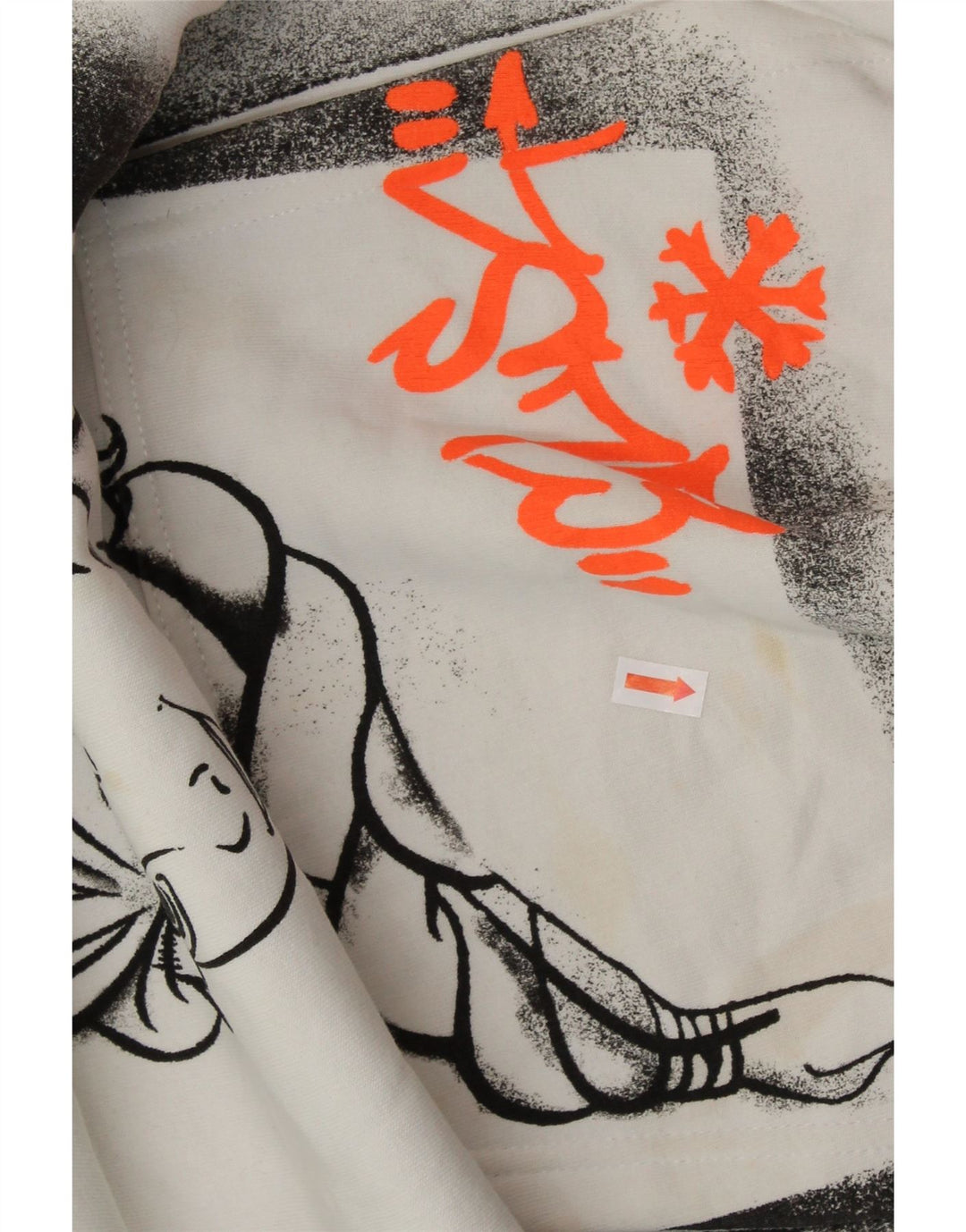 ZARA ženska majica s kapuljačom Frozen Graphic UK 10 Mala bijela