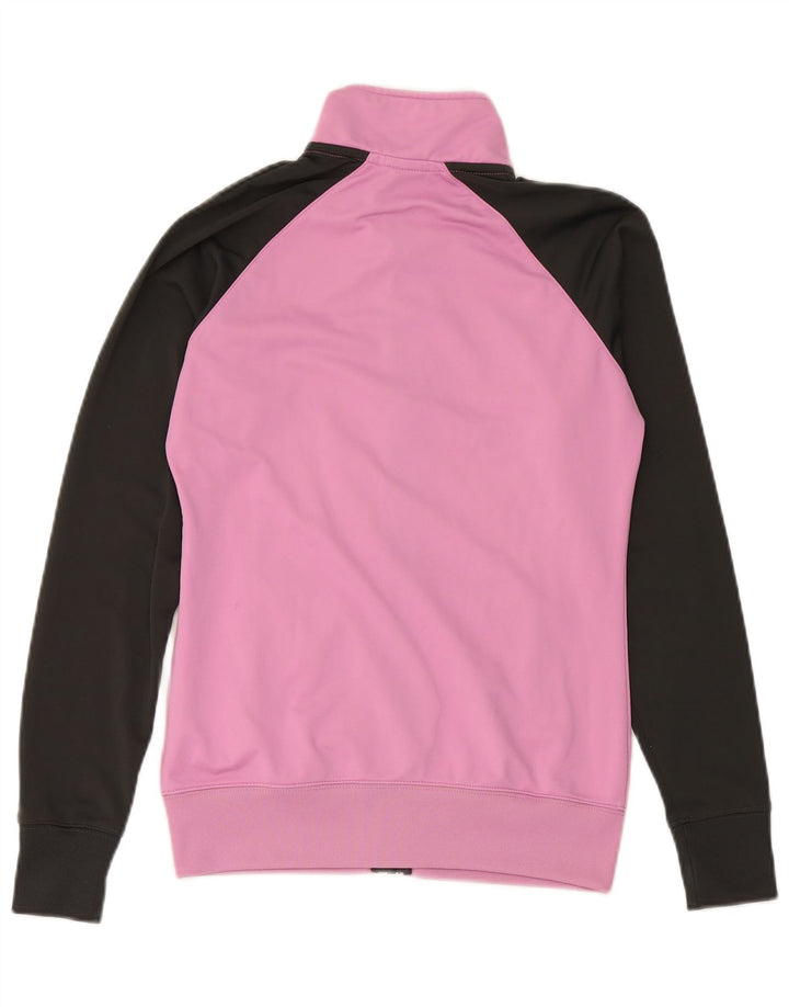 NIKE ženska gornja jakna za trenirku UK 10 Small Pink Colourblock Poliester