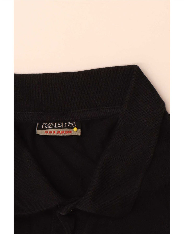 Kappa muška polo majica 2XL crni pamuk