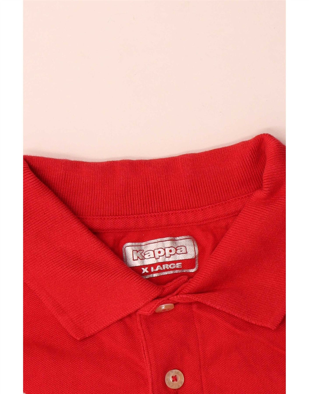Kappa muška polo majica XL crveni pamuk