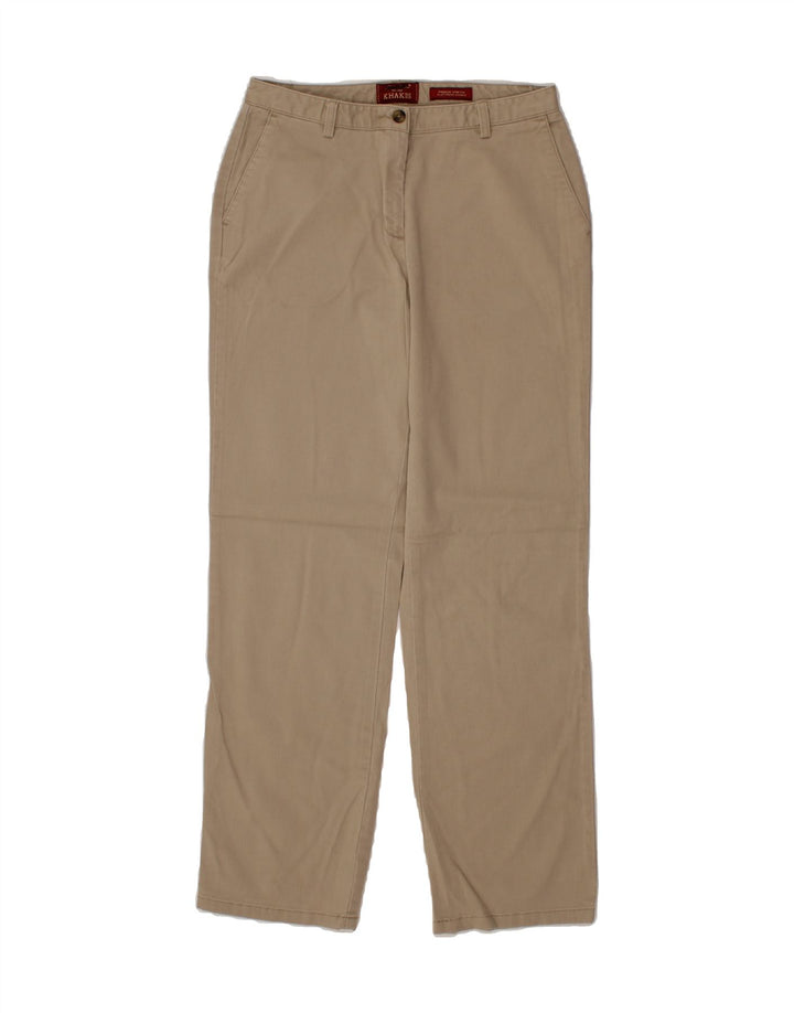 EDDIE BAUER Womens Khakis Chino Trousers US 6 Medium W29 L31 Beige Vintage Eddie Bauer and Second-Hand Eddie Bauer from Messina Hembry 