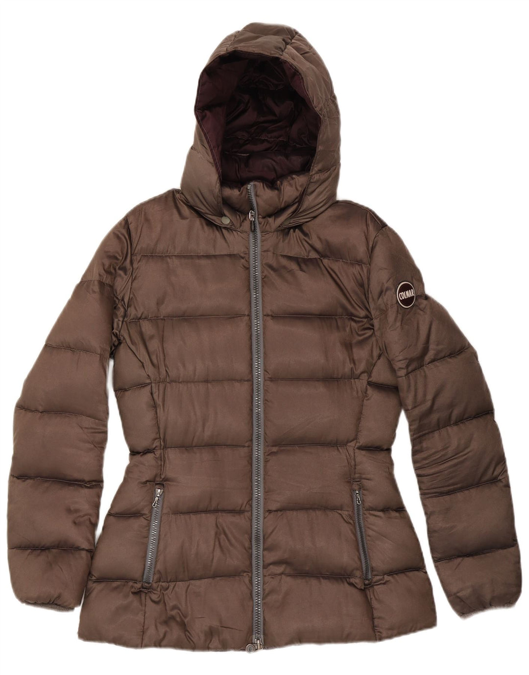 Colmar ženska podstavljena jakna s kapuljačom IT 46 Large Brown