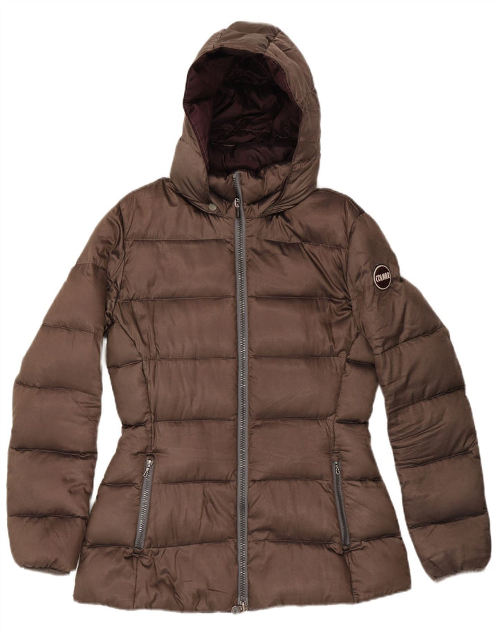 Colmar ženska podstavljena jakna s kapuljačom IT 46 Large Brown