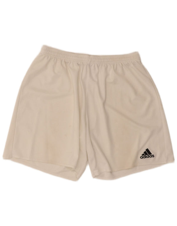 Adidas muške sportske kratke hlače Climalite XL bijeli poliester