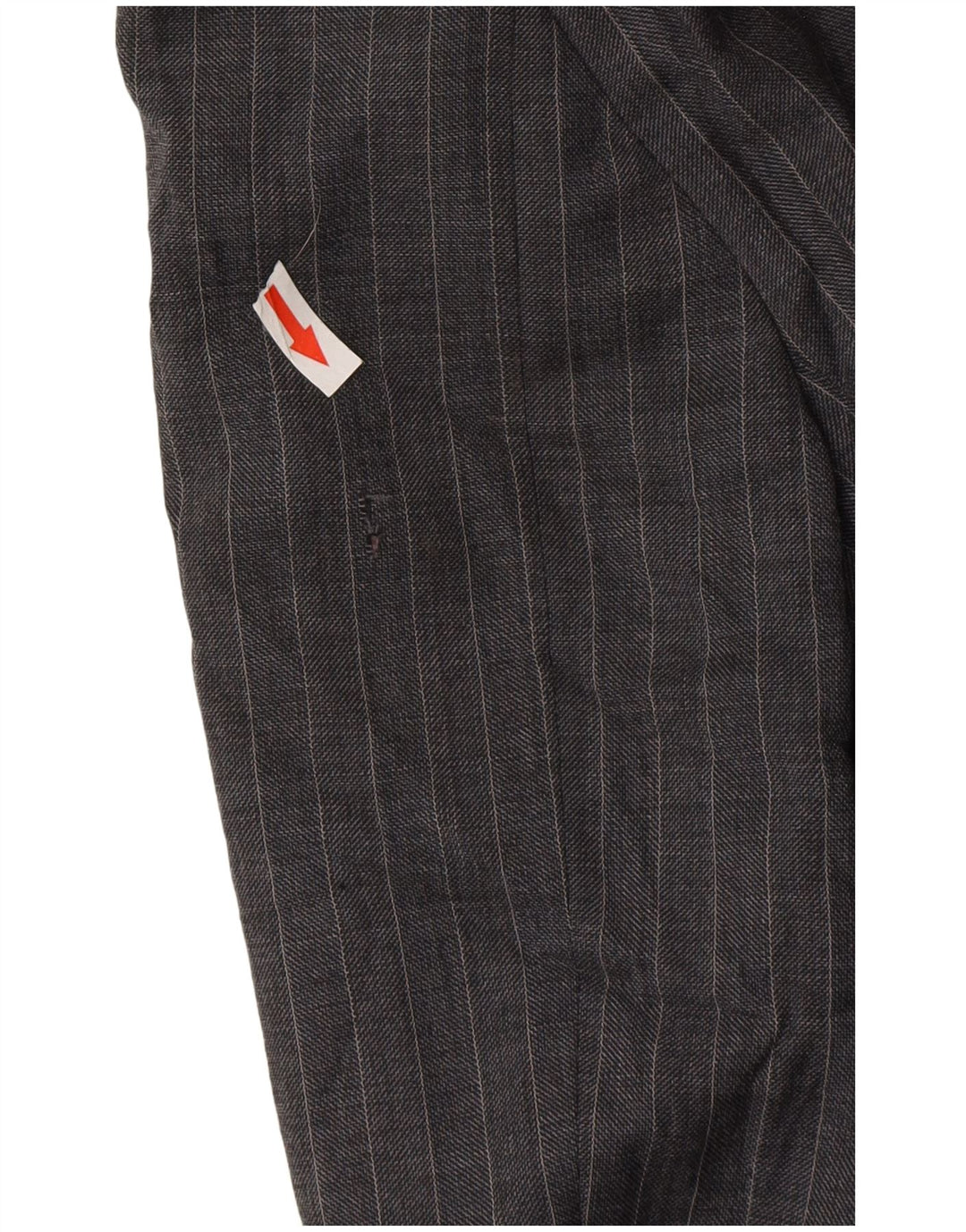 Marks & Spencer muška jakna sako s 2 gumba UK 44 XL siva vuna na pruge