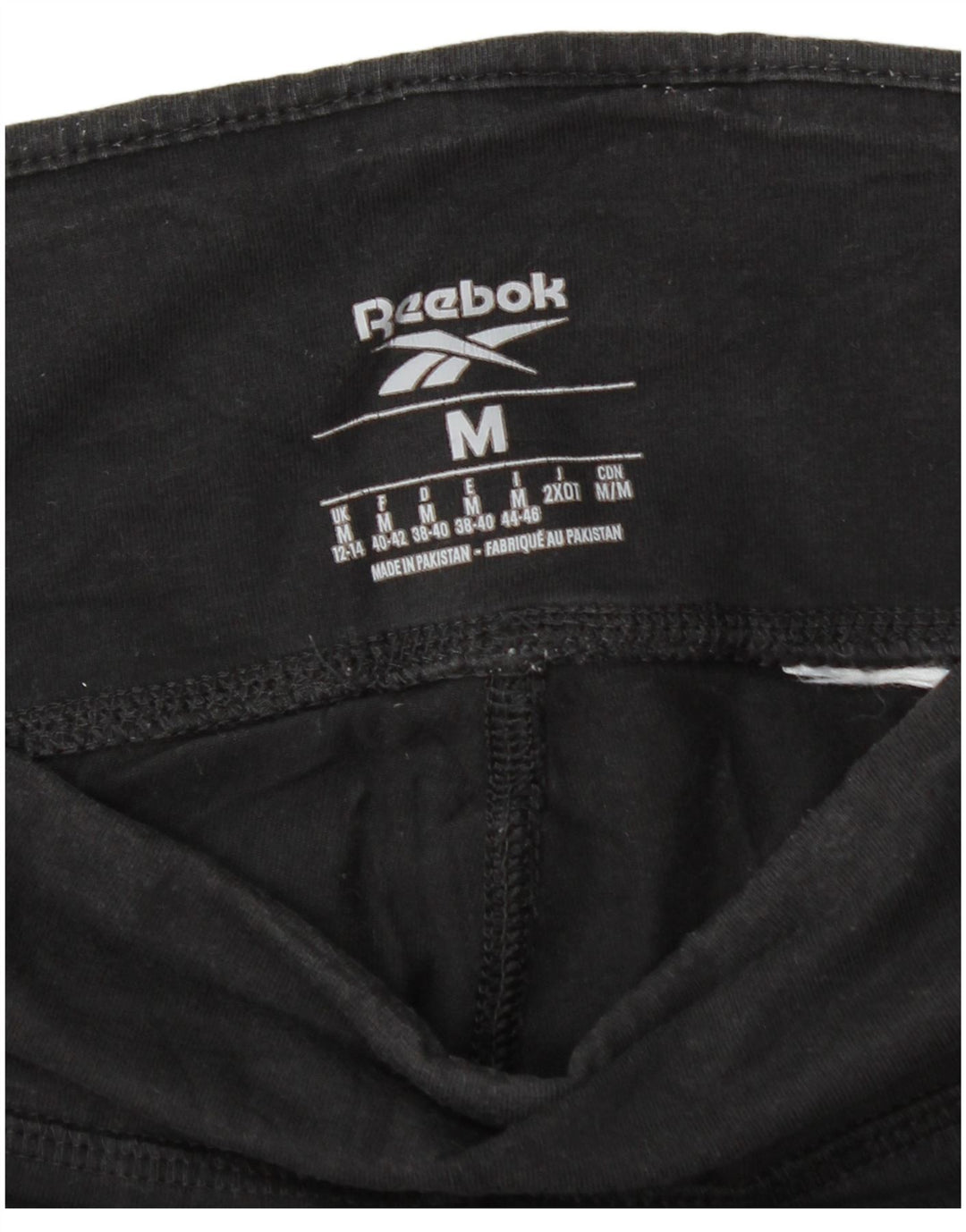 REEBOK Ženske grafičke tajice UK 12/14 srednje crne