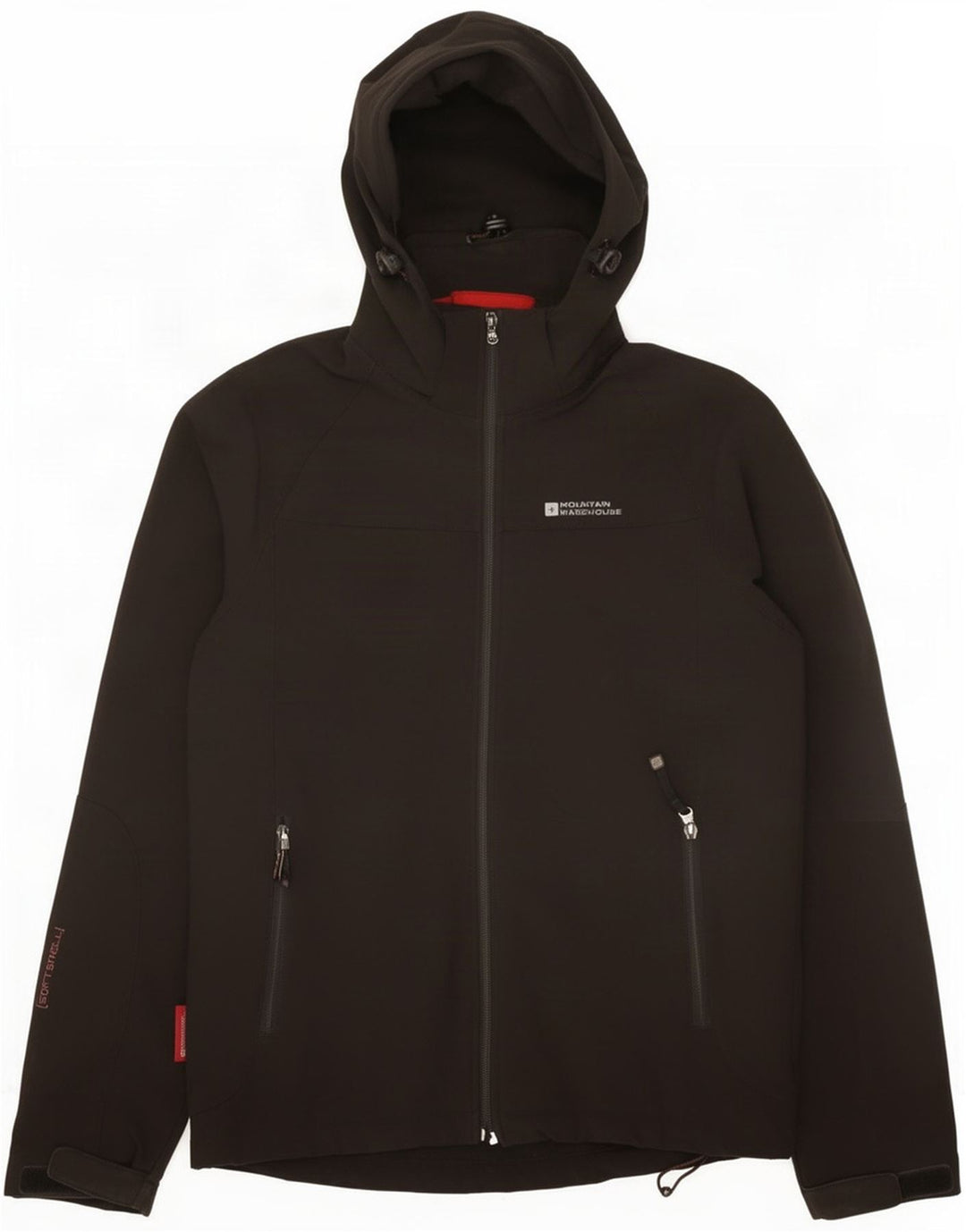 Muška vjetrovka s kapuljačom Mountain Warehouse UK 36 Mala crna