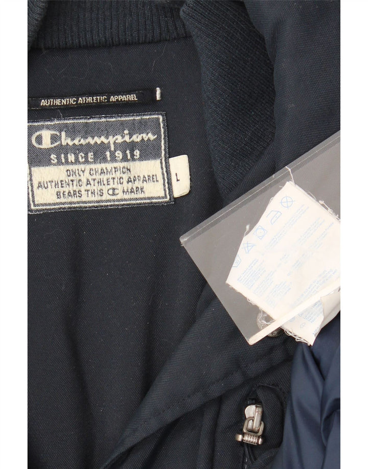 Champion muška jakna vjetrovka UK 40 Large tamnoplavi poliamid