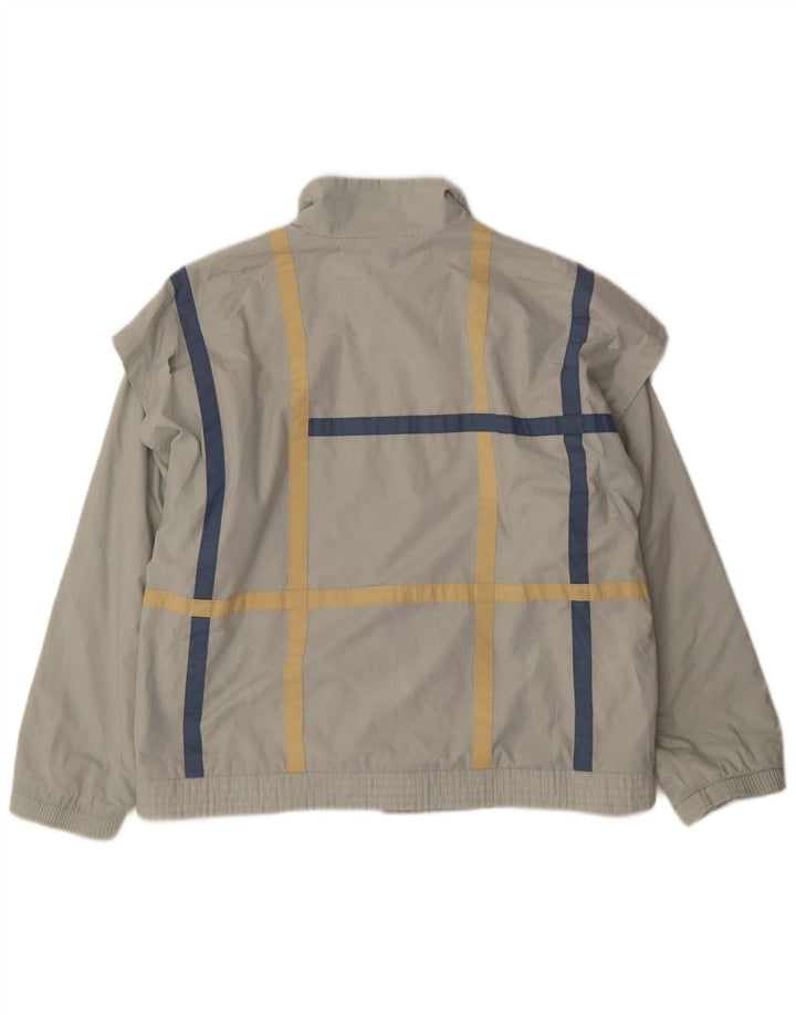 Adidas ženska bomber jakna UK 18 XL Zeleni karirani pamuk