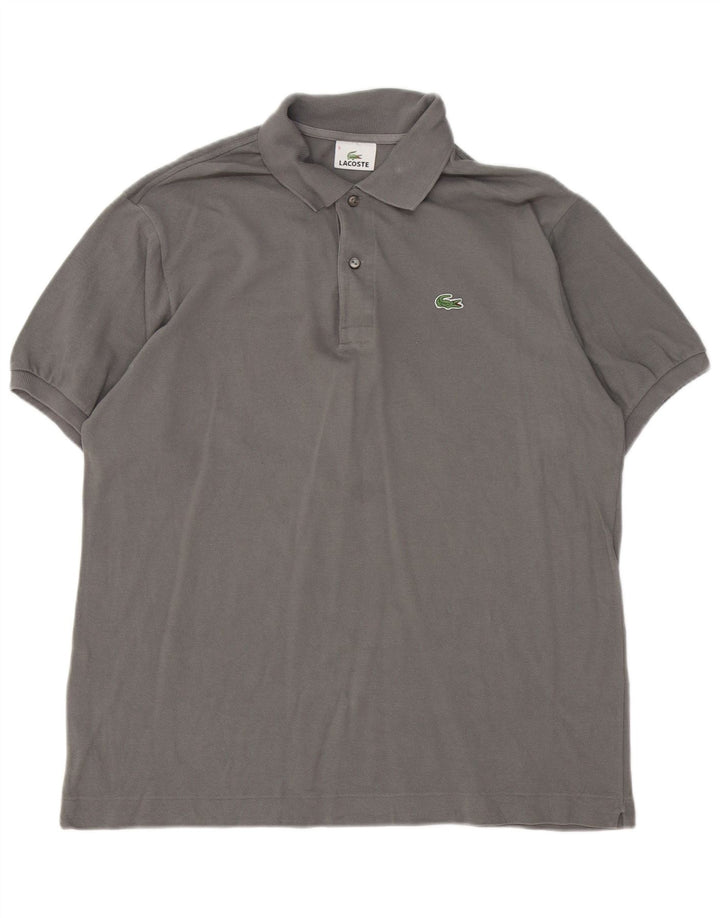 Lacoste muška polo majica veličine 5 veliki sivi pamuk