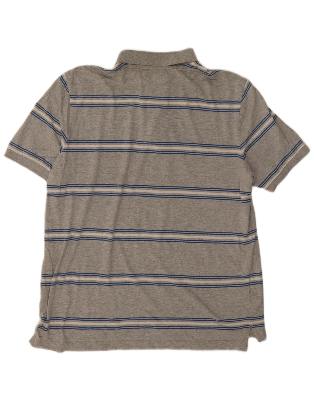 Crew Clothing Muška polo majica Srednje siva pamuk na pruge