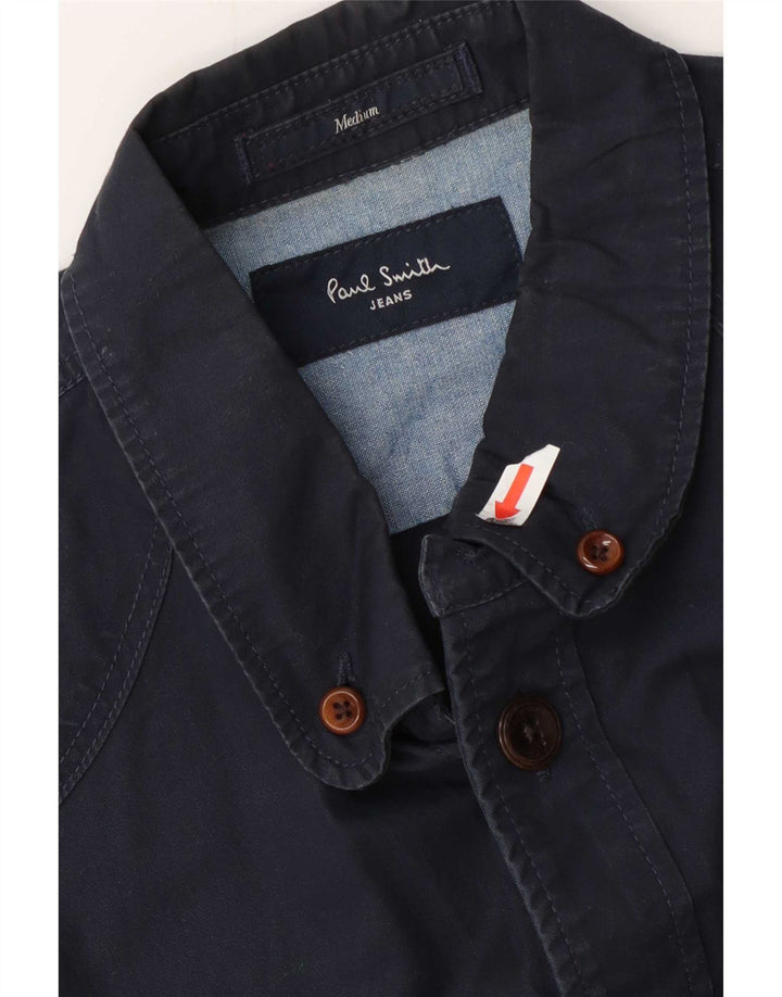 Paul Smith Muška košulja srednjeg tamnoplavog pamuka