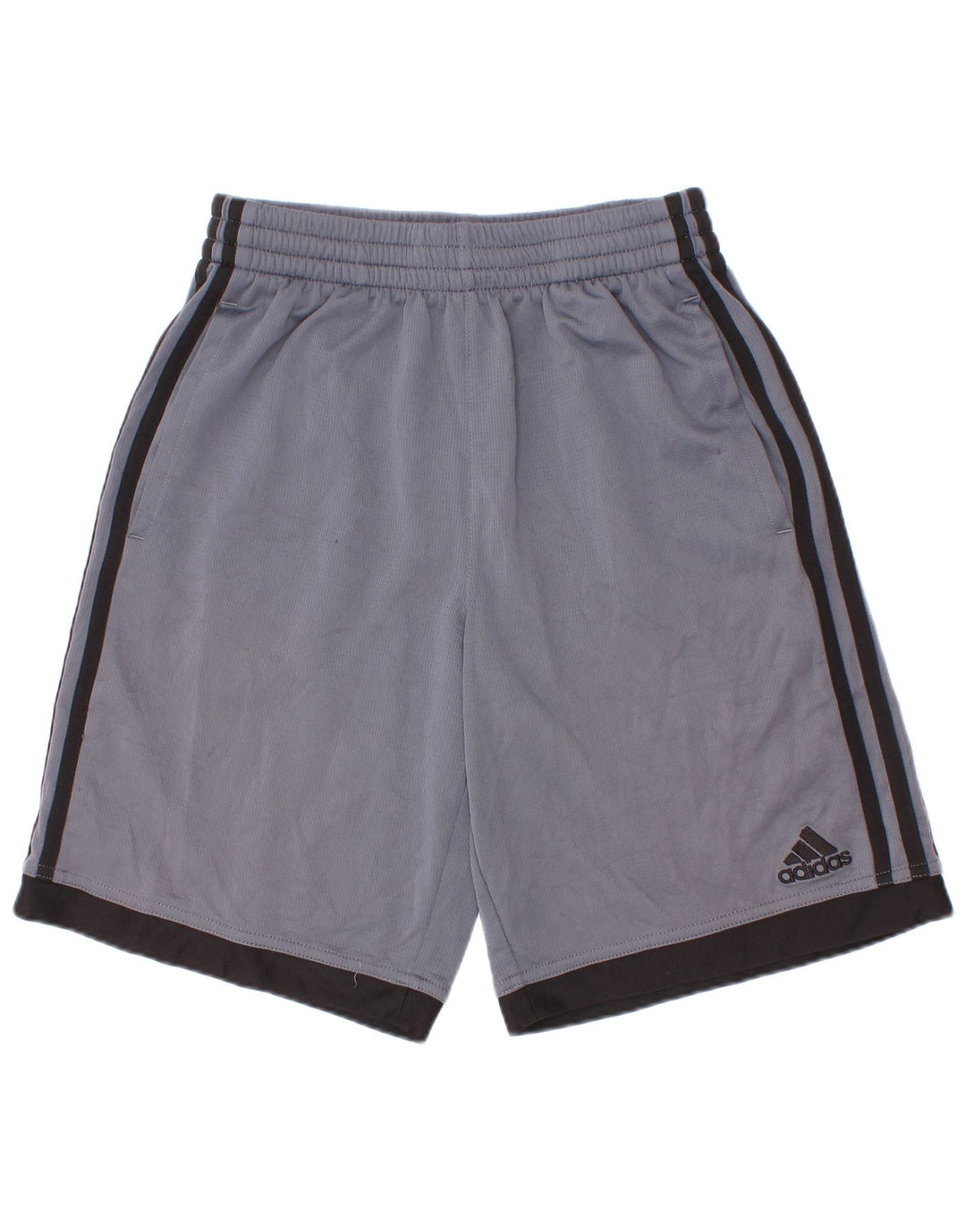 Adidas kratke sportske hlače za dječake 10-11 godina, poliester srednje plave boje