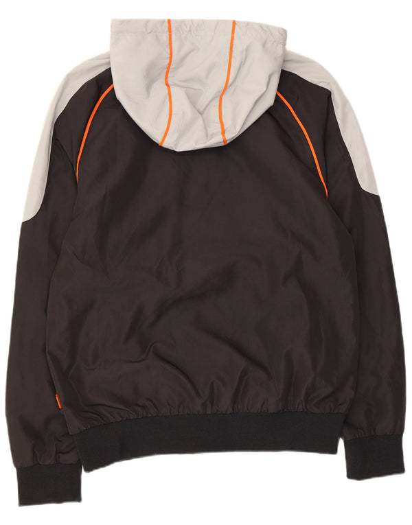 UMBRO ženska gornja jakna trenirke s grafičkim motivima UK 14 srednje crne boje