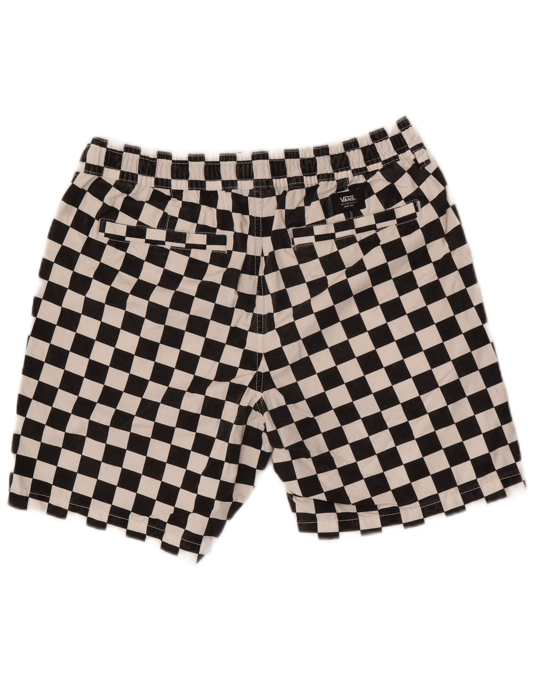 Vans muške kupaće kratke hlače srednje crne geometrijske pamučne boje