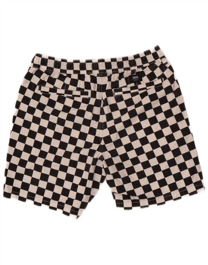 Vans muške kupaće kratke hlače srednje crne geometrijske pamučne boje