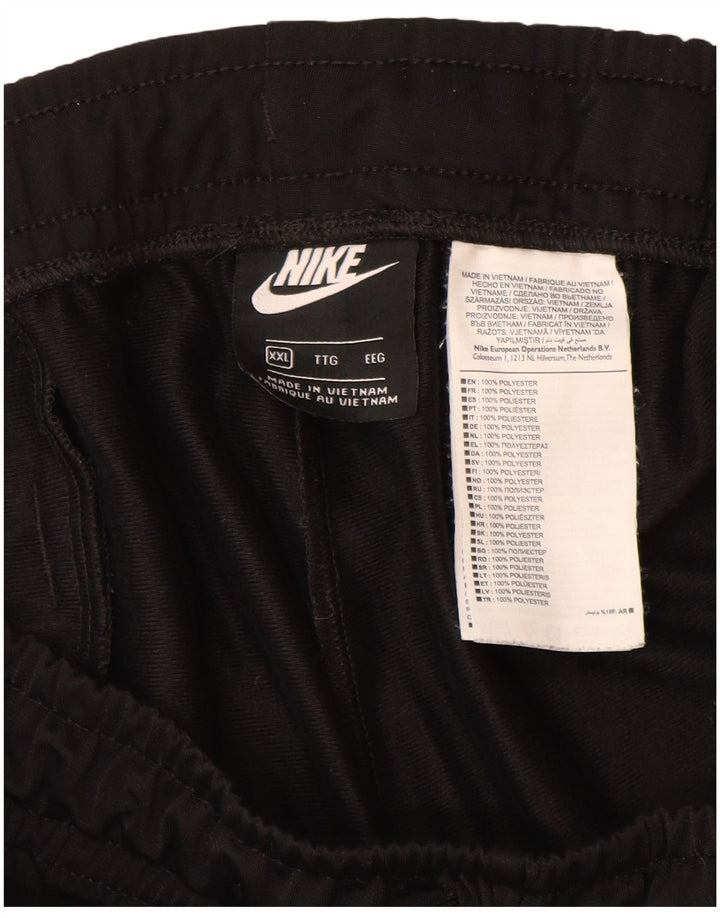 Nike muške trenirke hlače joggers 2XL crni poliester