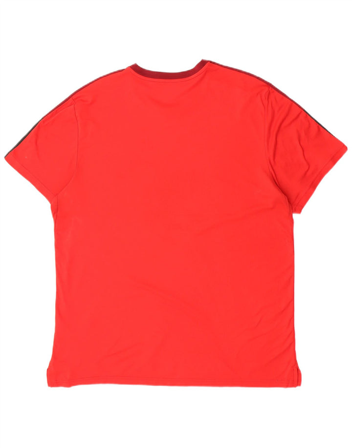 Nike muška majica kratkih rukava XL Red Colourblock poliester