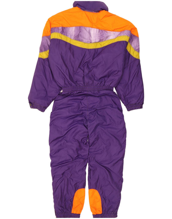 Muški skijaški kombinezon s kapuljačom Ellesse EU 50 Large Purple Colourblock
