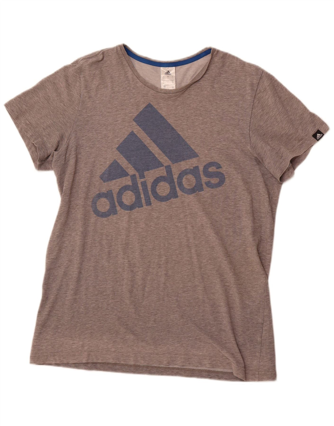ADIDAS muška majica kratkih rukava s grafičkim motivima velika siva