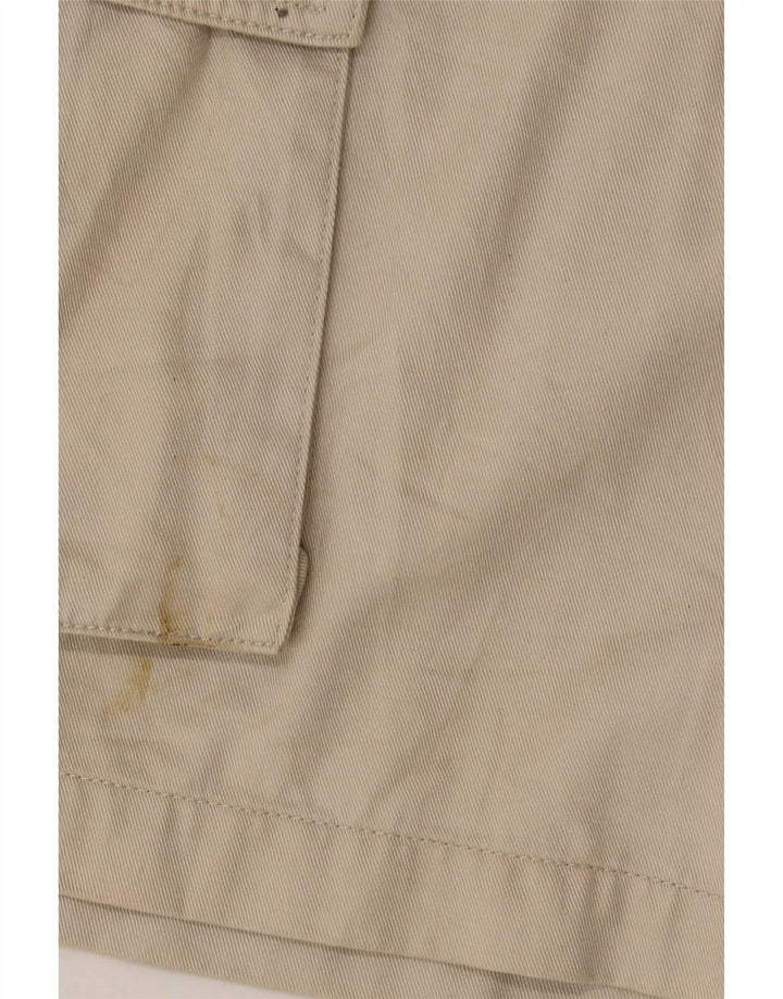 Vintage muške kargo kratke hlače velike W30 bež