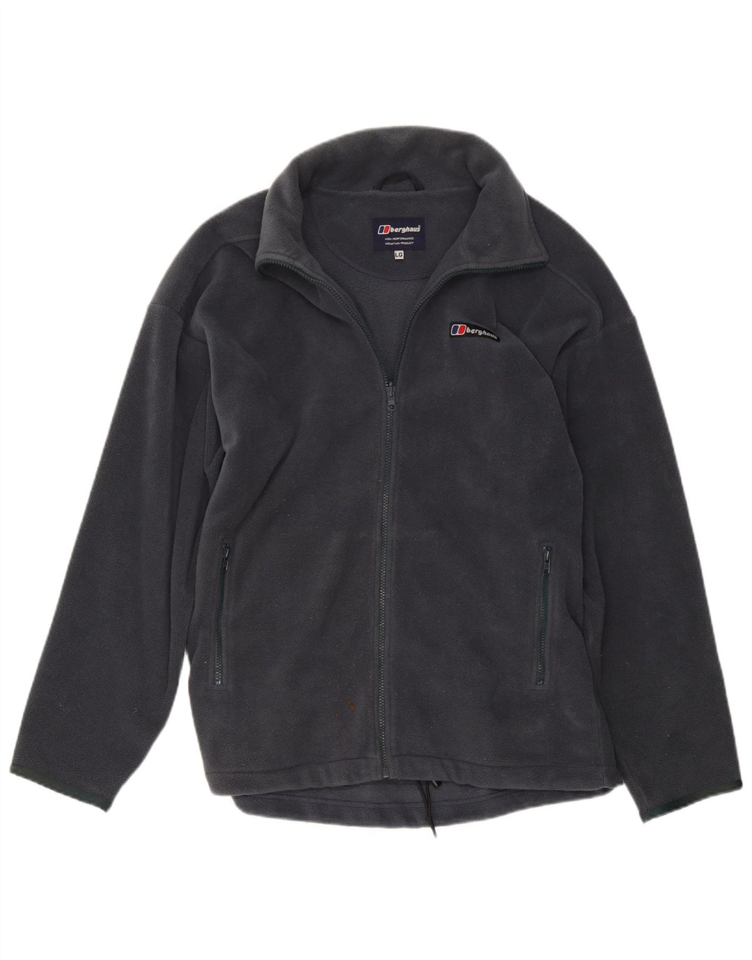 Berghaus muška jakna od flisa UK 40 veliki tamnoplavi poliester