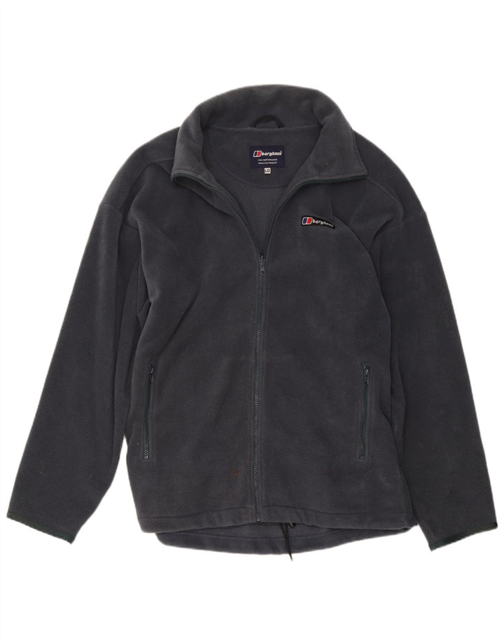Berghaus muška jakna od flisa UK 40 veliki tamnoplavi poliester