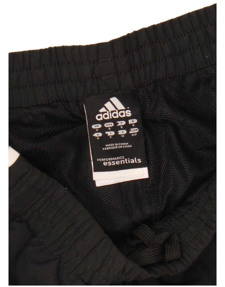 Adidas muške trenirke Climalite hlače Joggers male crne poliesterske