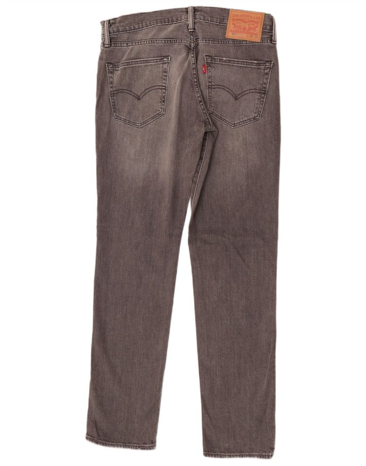 Levi's muške 511 uske traperice W33 L32 sivi pamuk